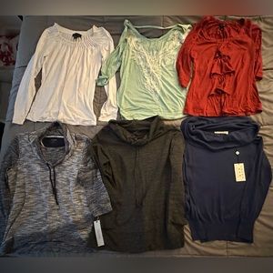 Bundle of 6 Size Large Tops